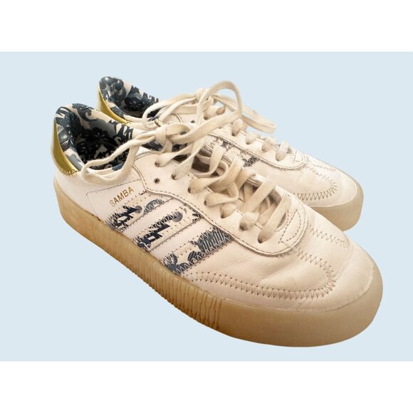 ADIDAS Sambrose Chinese New Year Platform Sneaker Size 5 - Picture 1 of 8